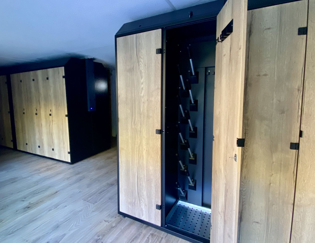 Consignes à skis 4/5 paires + chaussures 1 jour