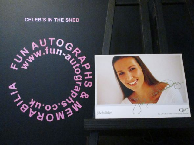 Jilly Halliday Original Pre-Print QVC Cast Card