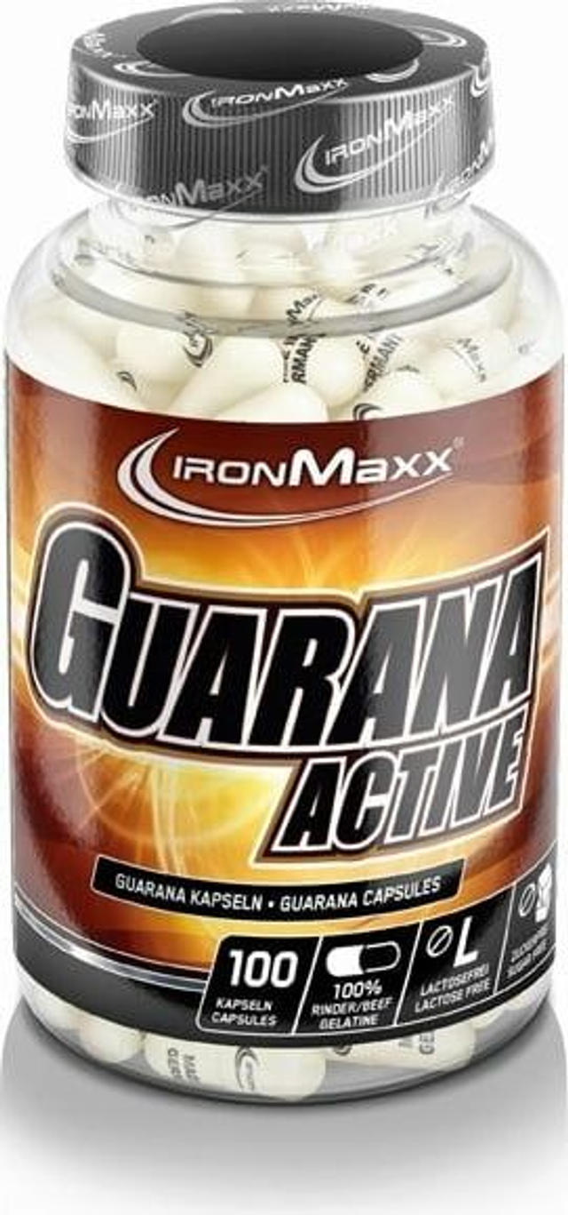 Guarana Active – 100 kapszula IronMaxx®