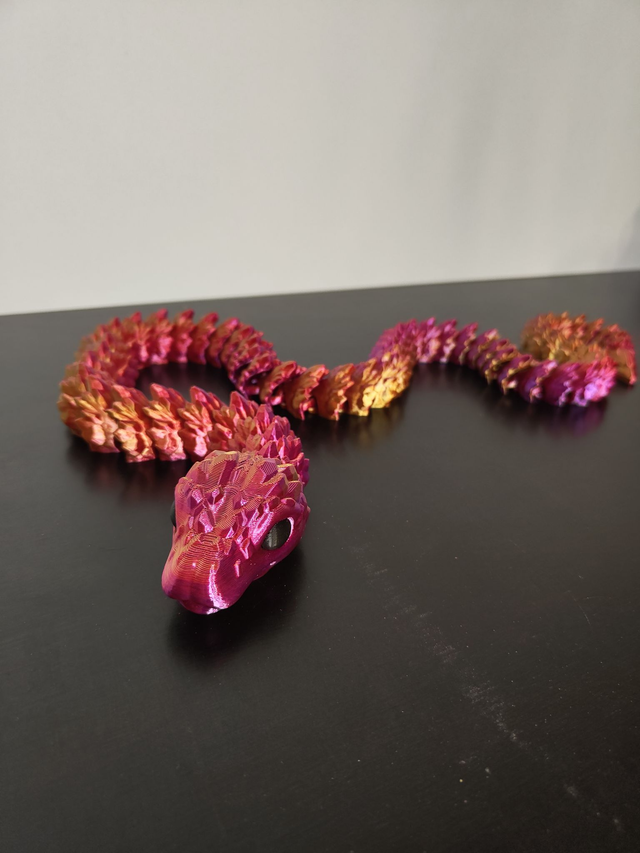 3D Druck: The Midgard Serpent - Schlange