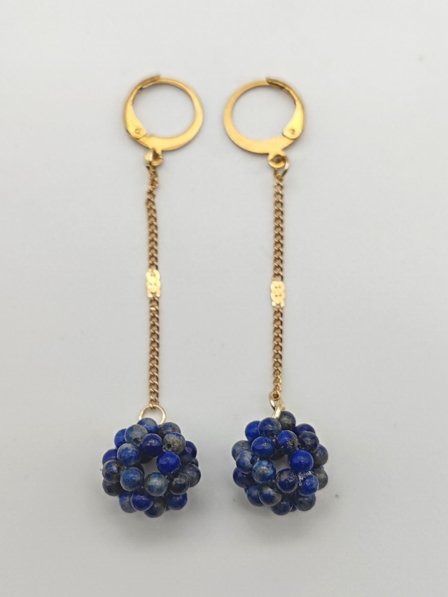 Frutti di bosco - Lapis-Lazuli boucles d'oreilles   