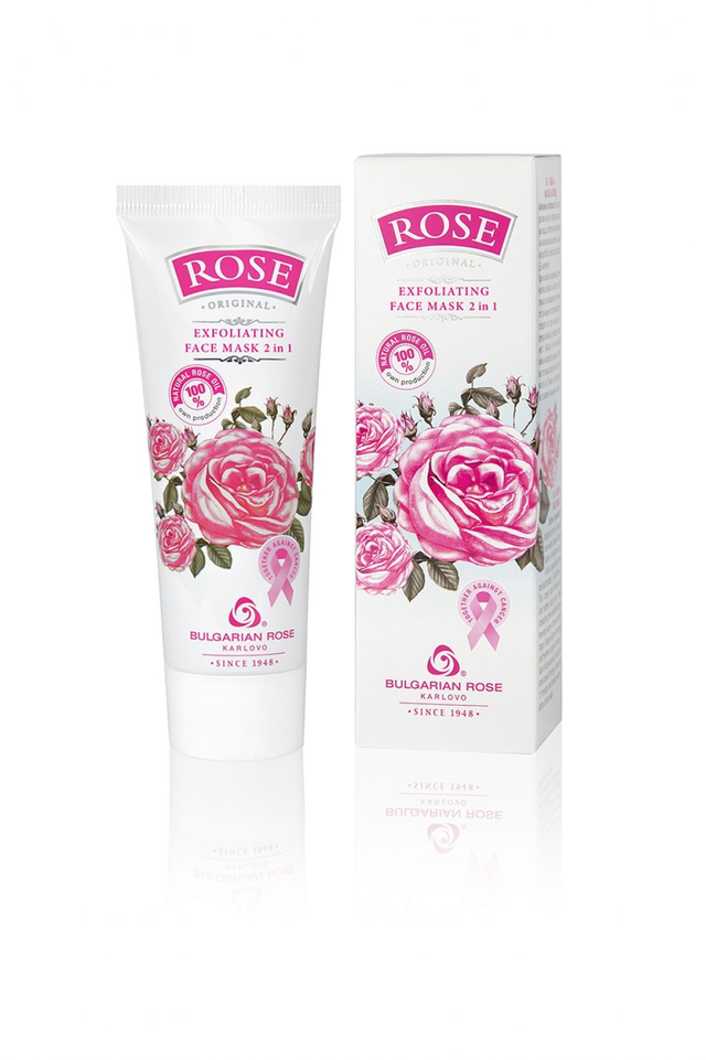 Rosa Original Mascarilla Exfoliante Facial 2en1 