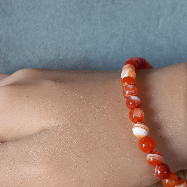 Bracelet ajustable en Sardonyx