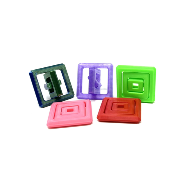 3D Printed Square Rotation Fidget Toy