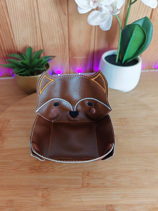 Panière renard marron