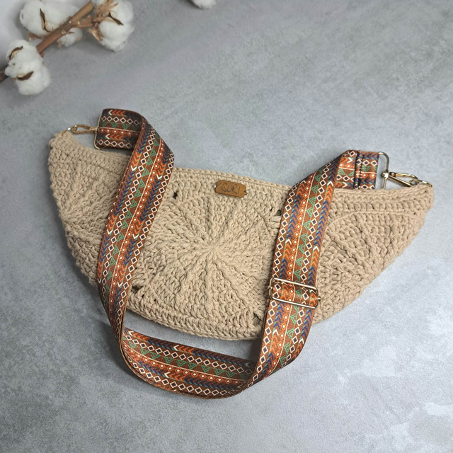 kvačkana crossbody torbica Luna