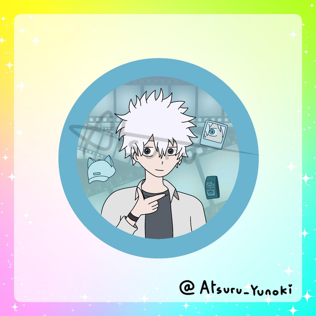 Lu Guang / Rainbow Badges / Serie 12 / Link Click / (Design by Atsuru_Yunoki (me) )