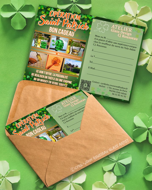 Bon cadeau Saint-Patrick