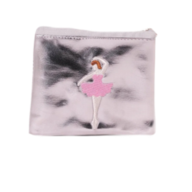 Silver Ballerina Purse