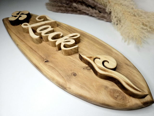 Planche surf prénom => SUR COMMANDE