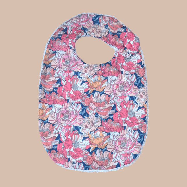 Bavoir Flowers Liberty