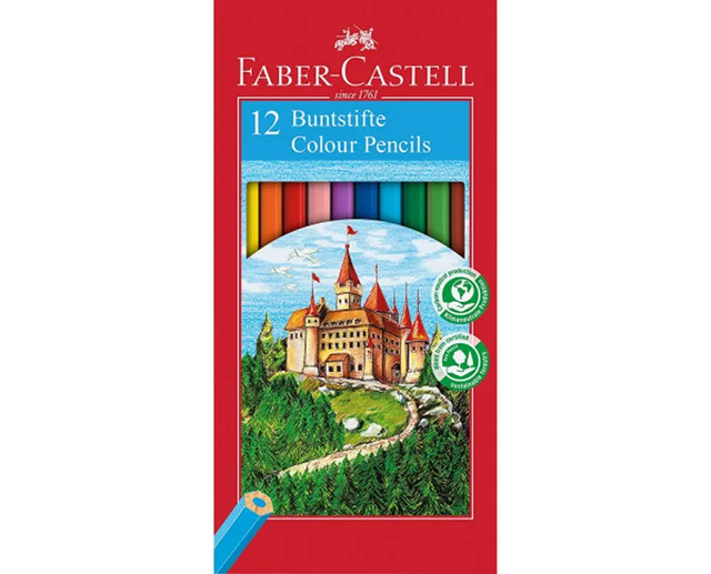 Boite de 12 crayons de couleur