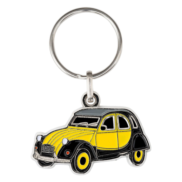 Porte Clés émaillé 2CV Charleston
