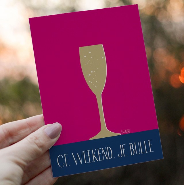 Ce week-end je bulle