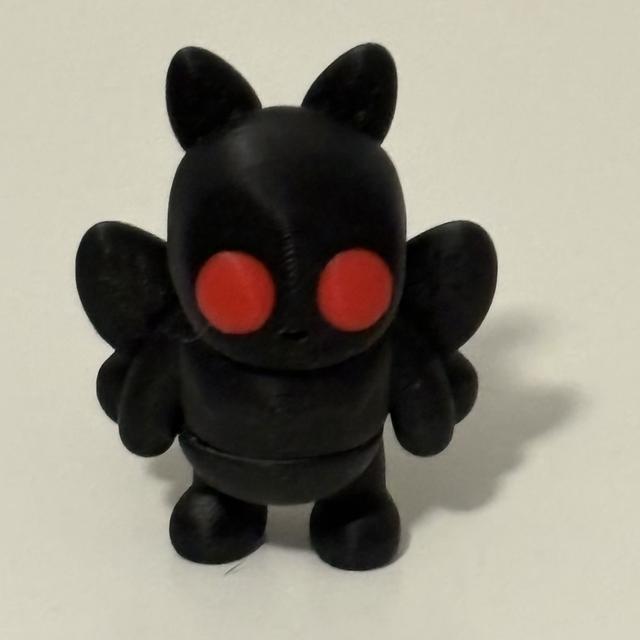 3D Printed Moth man 