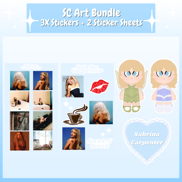♡Final Stock♡Sabrina Carpenter Art Bundle