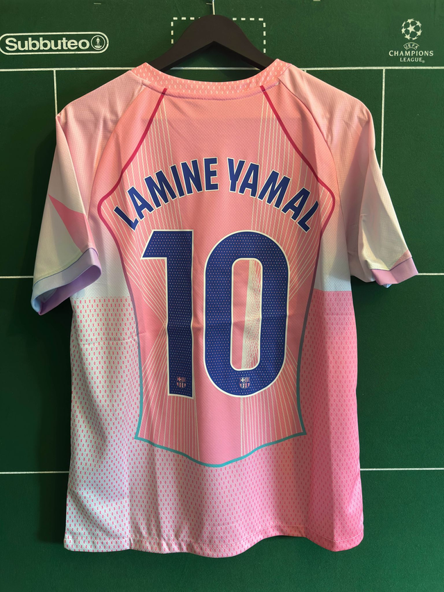Barcelona 25/26 Special Pink kit LAMINE YAMAL #10