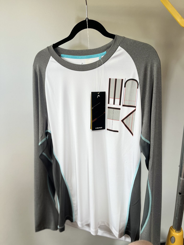 HEAD - Transition Long Sleeve - White/Grey 