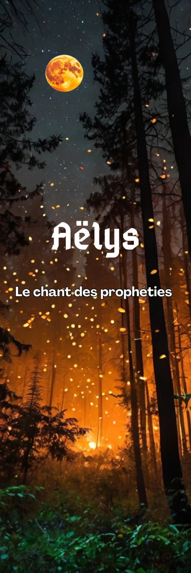 Marque-page : Le chant des prophéties