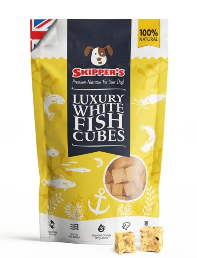Luxury White Fish Cubes 70g