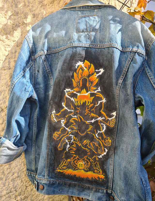 Veste en jean DBZ