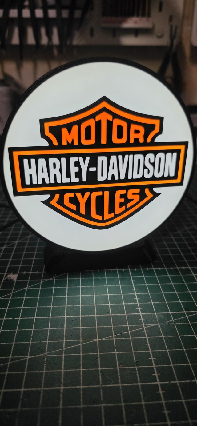 Mini lampe harley davidson motor cycles 