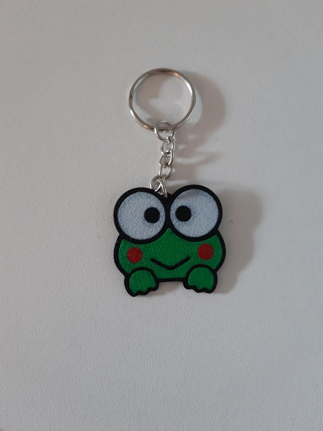 Schlüsselanhänger Frosch