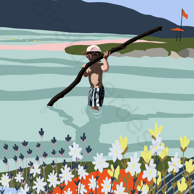 ‘Sticks and Stones’ Tirage Fine Art