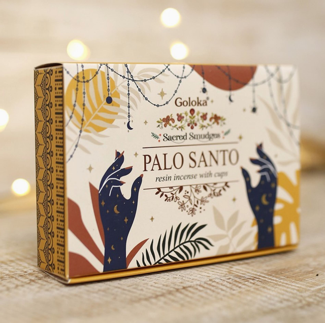 Coupelles charbon encens Palo Santo