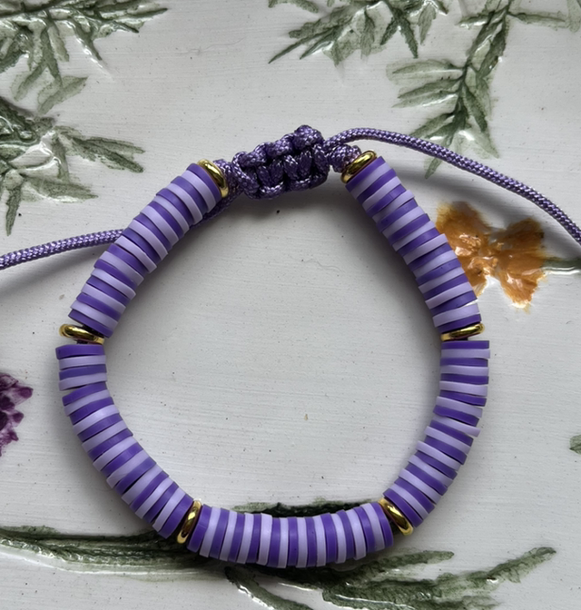 Bracelet Enfant réglable Perle Heishi