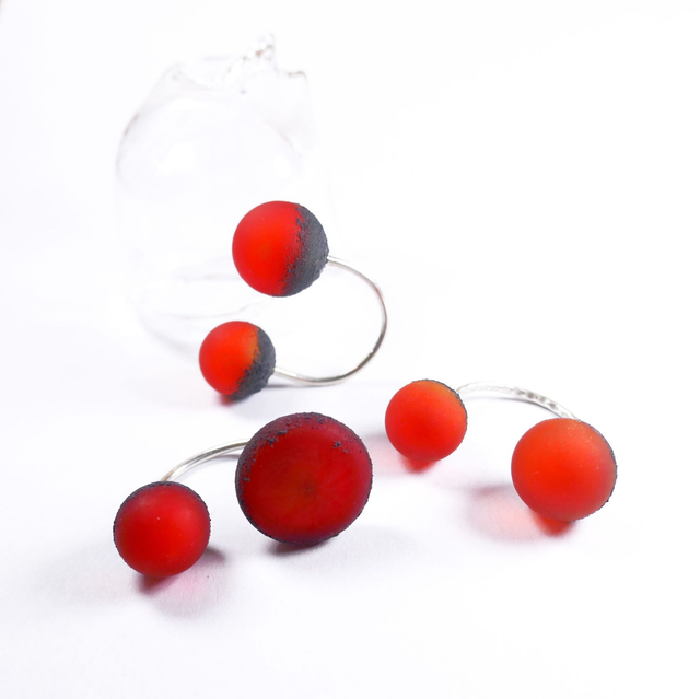 Bagues 2 sphères ou 1 sphère / 1 plateau