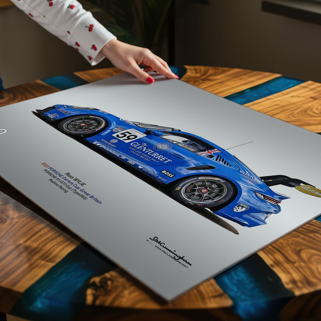 C230912 Porsche 992GT3Cup PCCGB23 RedlineRacing #59 Side