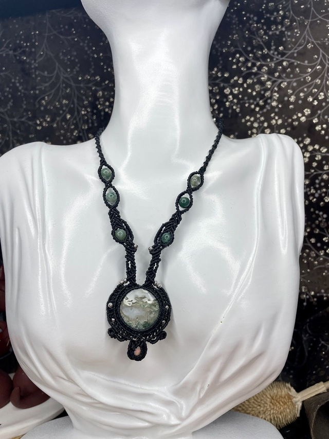 Collier Agate Mousse