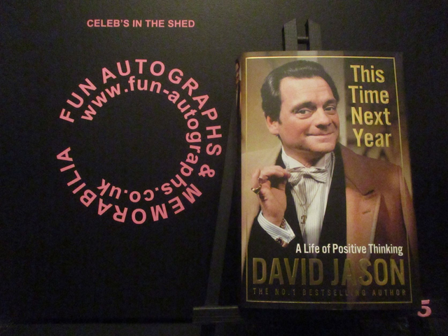 David Jason 'This Time Next Year A Life Of Positive Thinking' Authentic Autographed Hardback Book (5)
