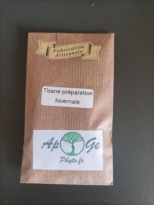 Tisane préparation à l&#039;hiver (doses pour 50cl de tisane)