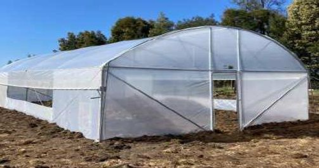 Serre maraichère professionnelle 6x10m + bâches 200 micron