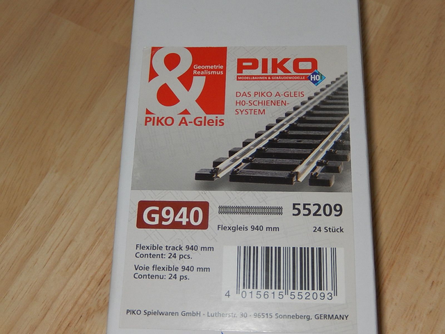 rail flexible G940 Piko 55209 H0