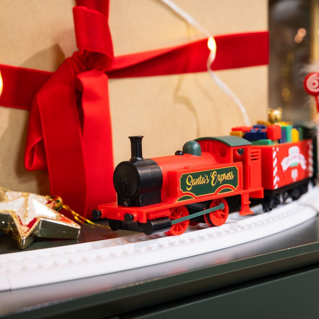 Santa’s Express Train Set - Rechargeable Battery