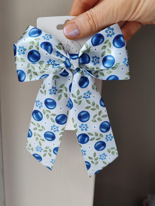 Blueberry hairbow
