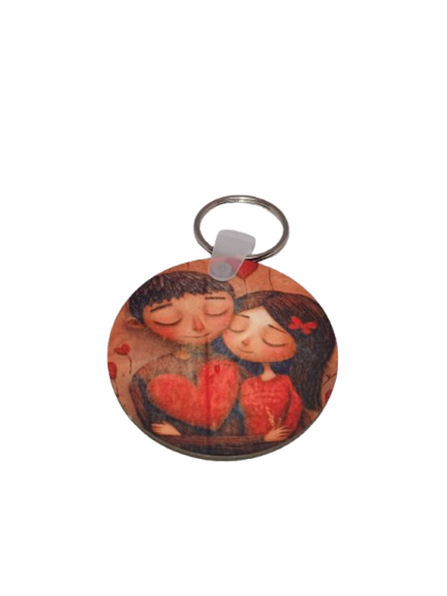 Porte-Clé Amour Recto Verso – Cadeau et Accessoire