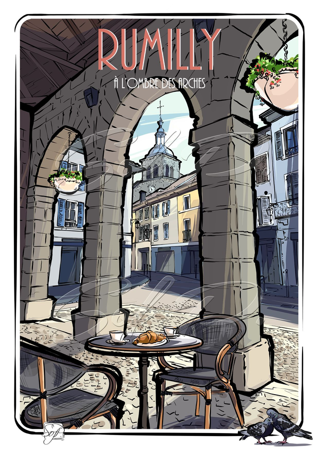 JOLIS VILLAGES - Rumilly à l&#039;ombre des arches 