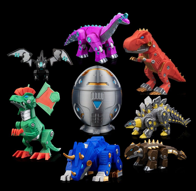 Mecha-Morph : Les dinos-robots