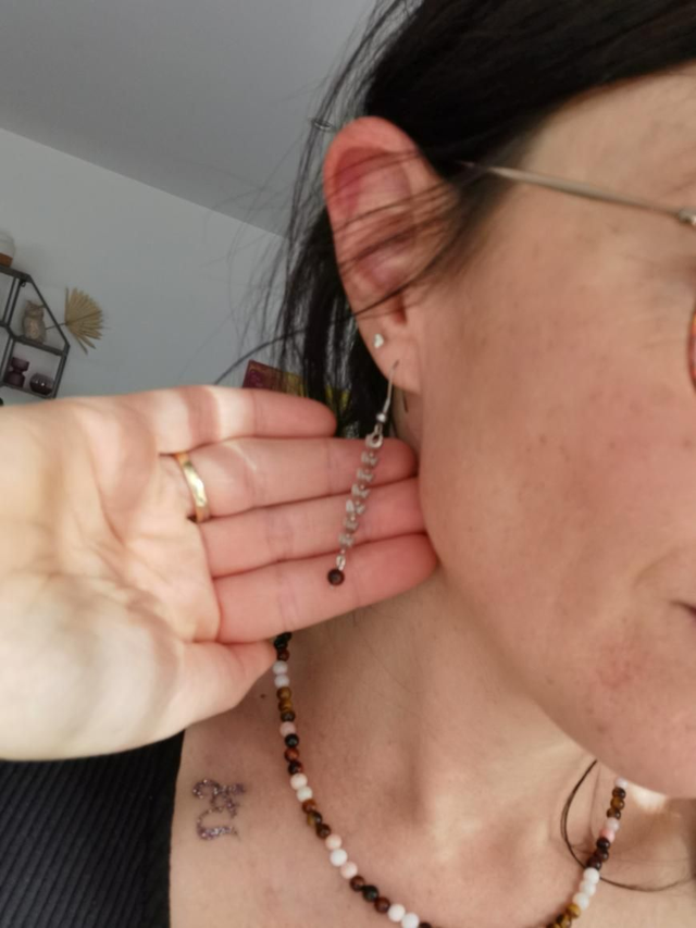 Boucle D'oreille Feuille