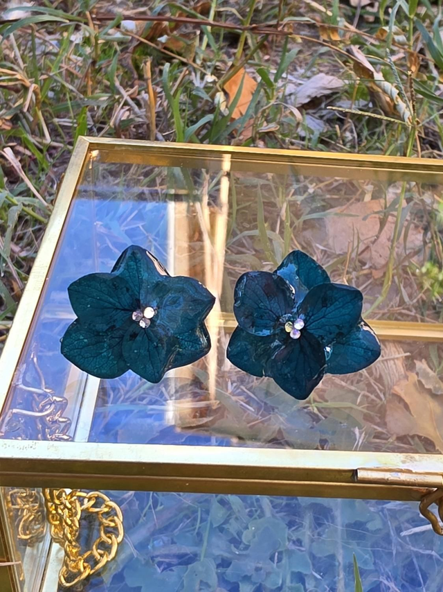 Les délicates vert émeraude 