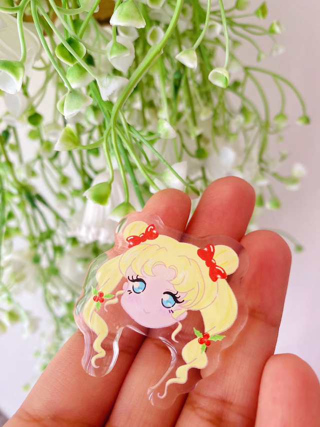 Sailor Moon Christmas pins 