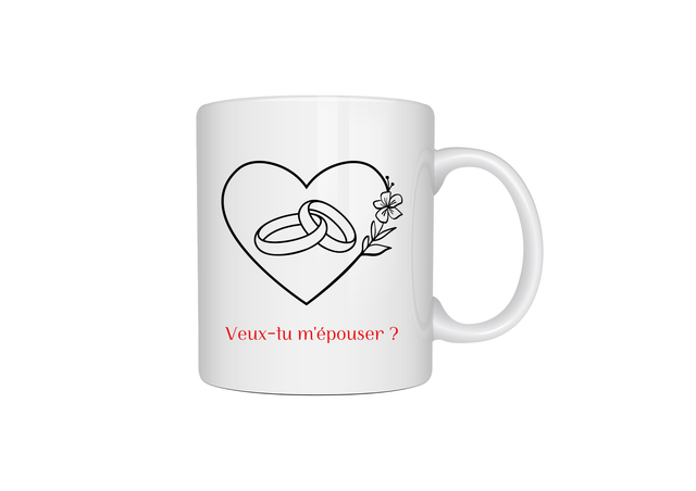 Mug demande en mariage
