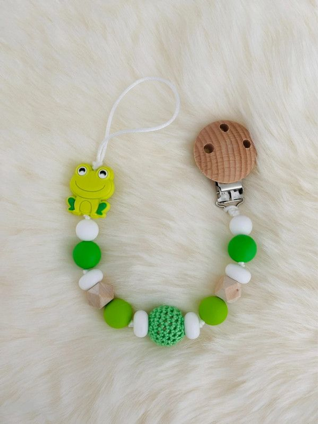 Attache tétine Grenouille 🐸 