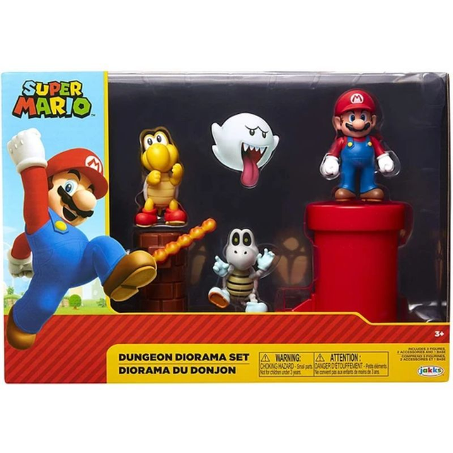 Set Diorama Super Mario Mazmorra