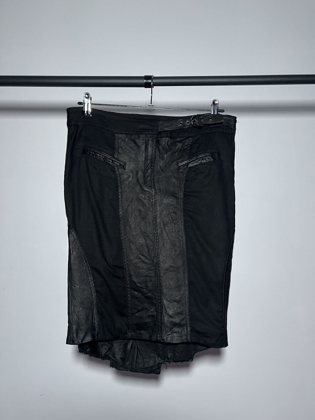 Leather skirt #0107 