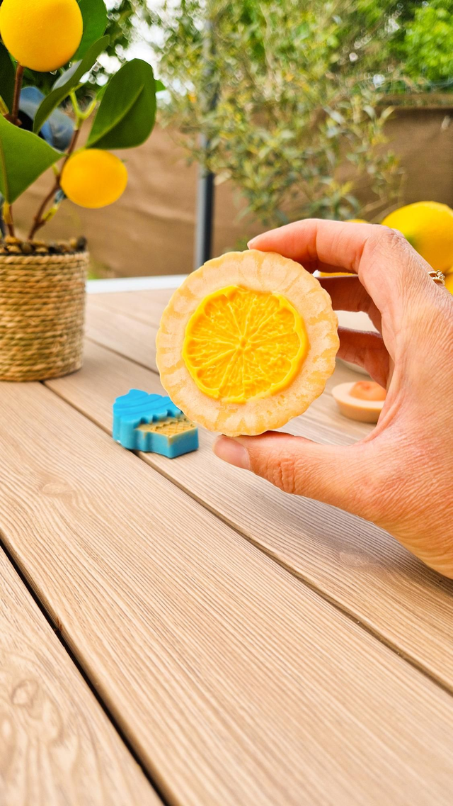 Fondant parfumé -  Tartelette Citron meringué